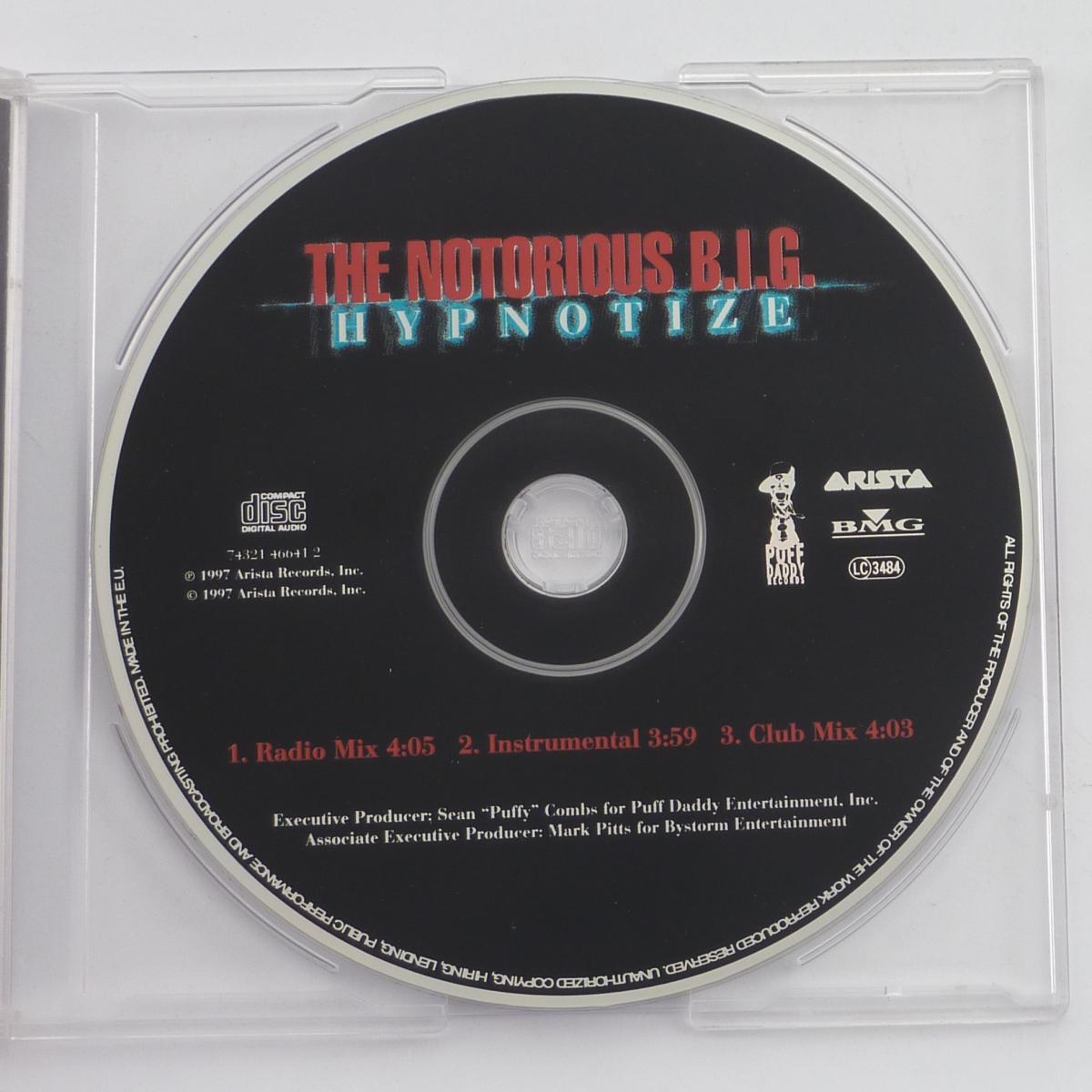 The Notorious B.I.G. Hypnotize (Remix) CD Maxi-Single