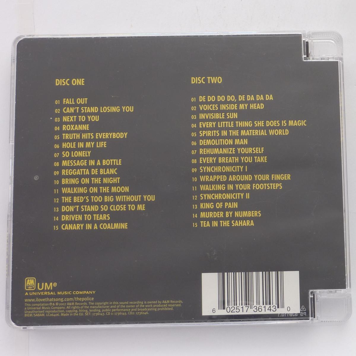 The Police The Police 2 × CD Compilation Stereo Super Jewel Box