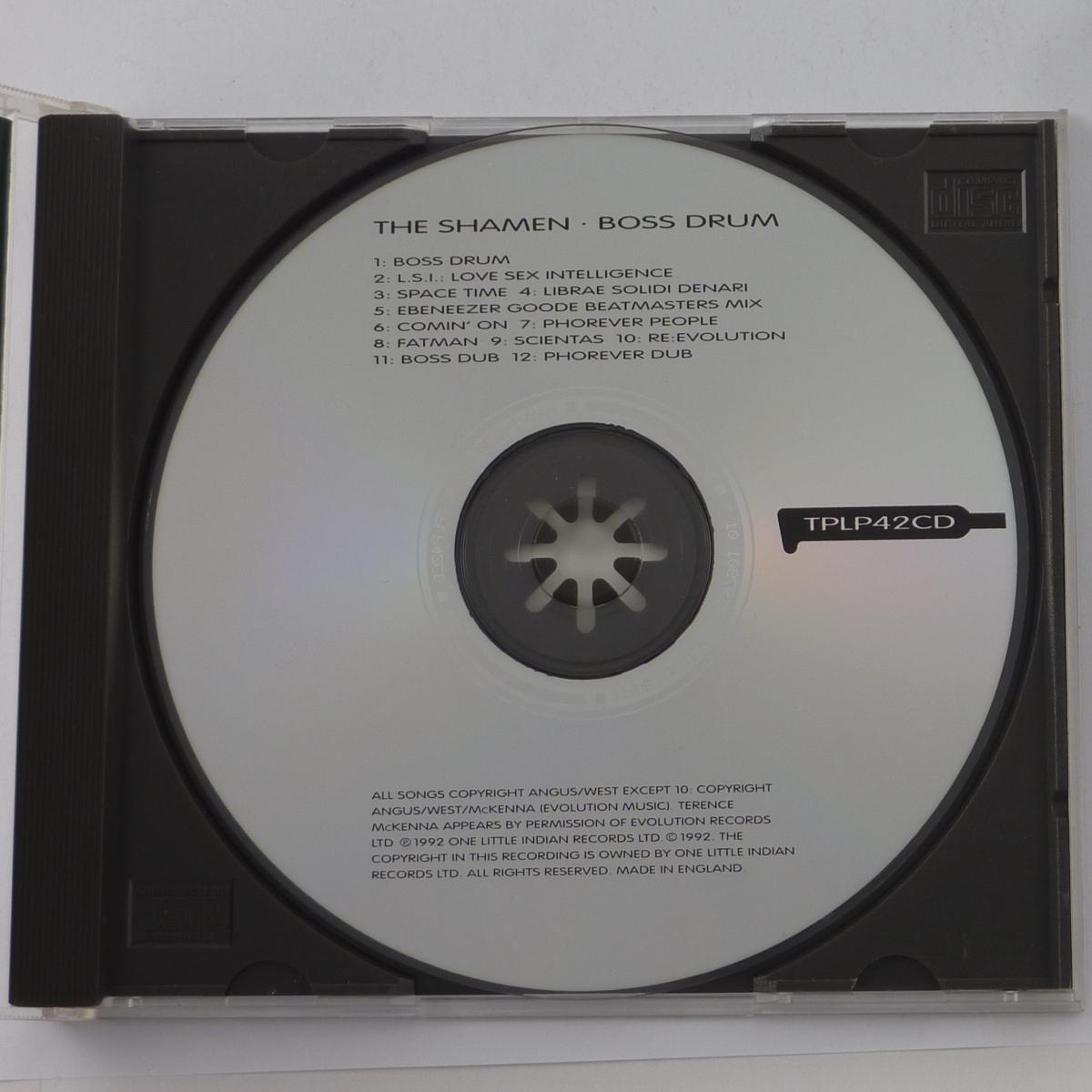 The Shamen Boss Drum CD Album Stereo