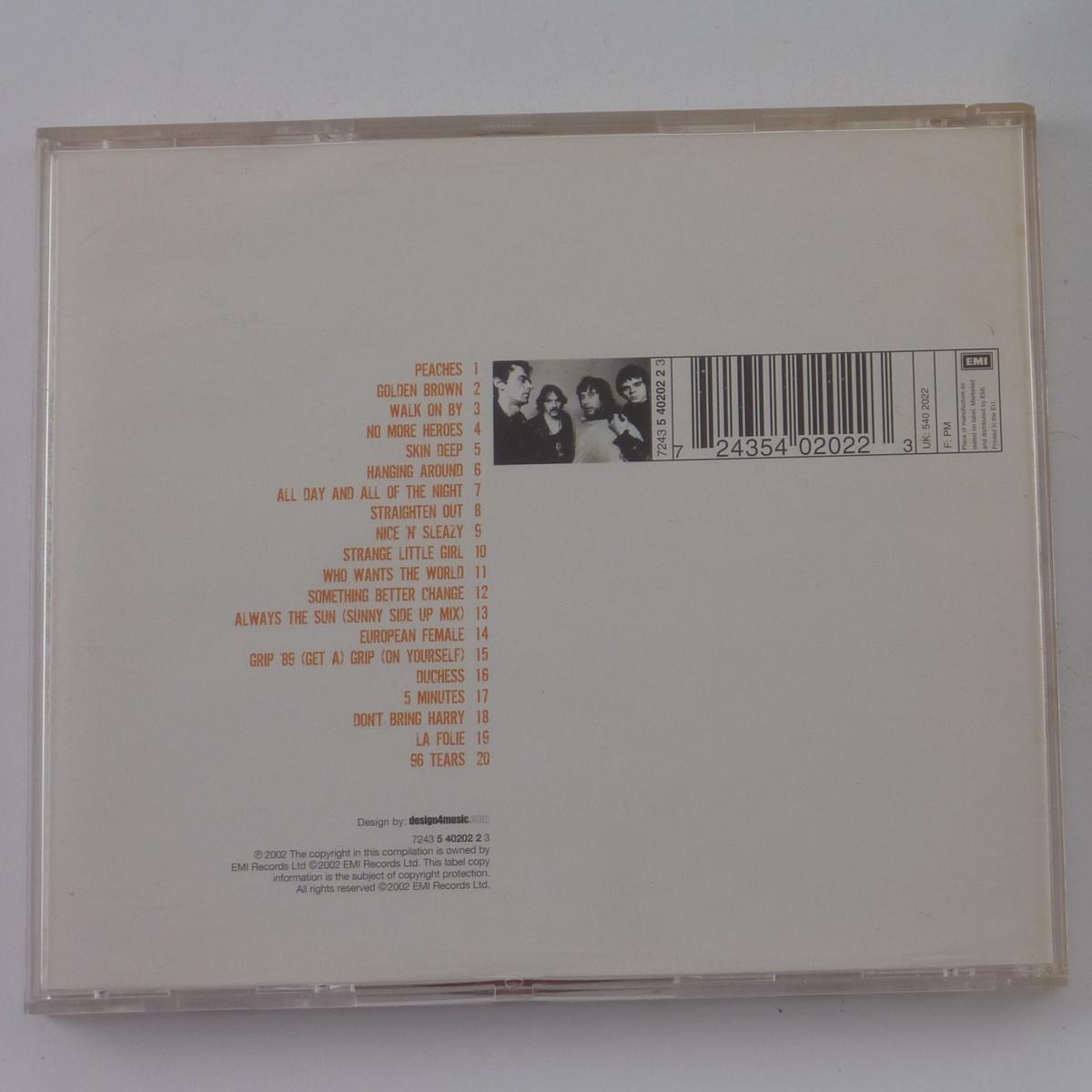 The Stranglers Peaches: The Very Best Of The Stranglers CD Compilation