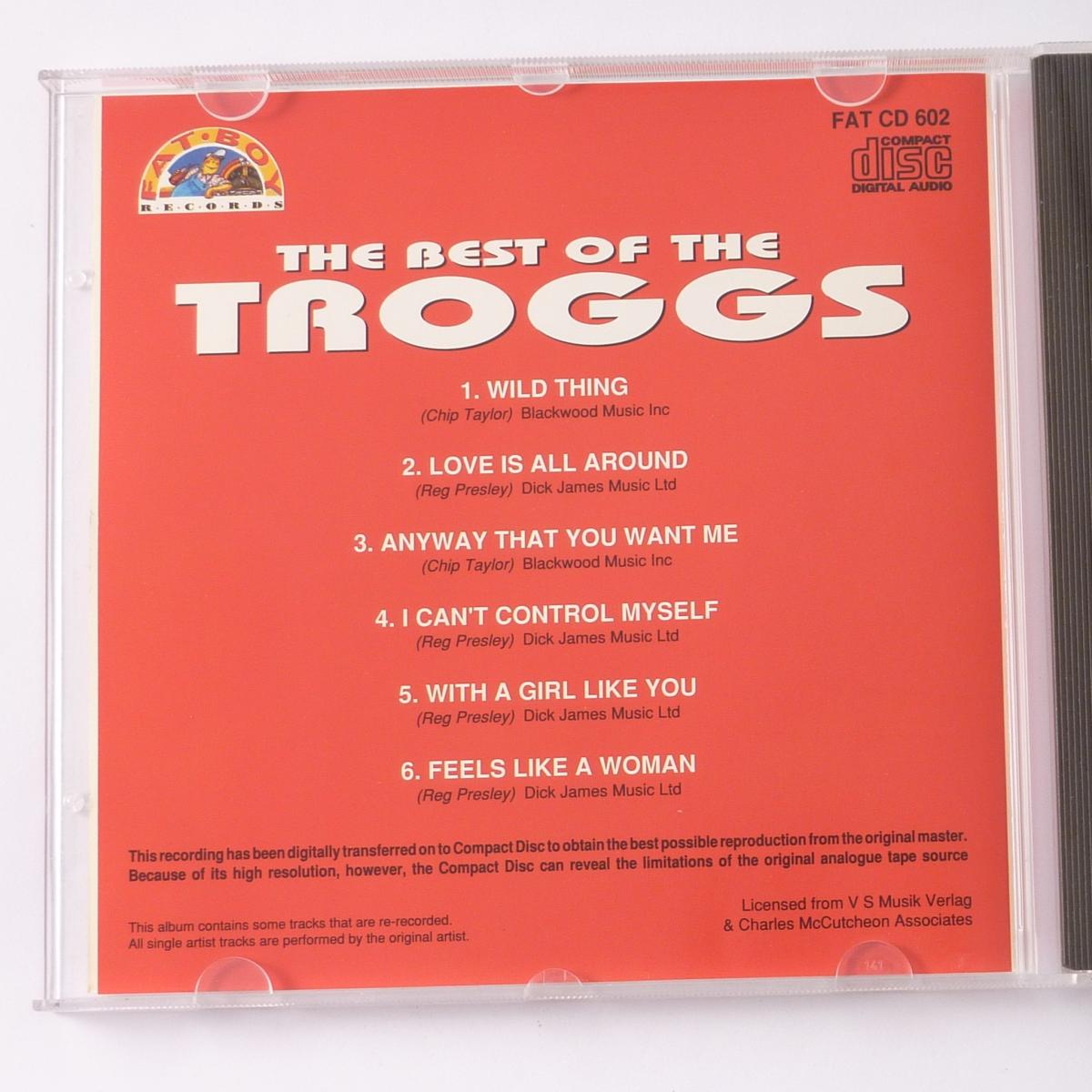 The Troggs The Best Of The Troggs CD Compilation