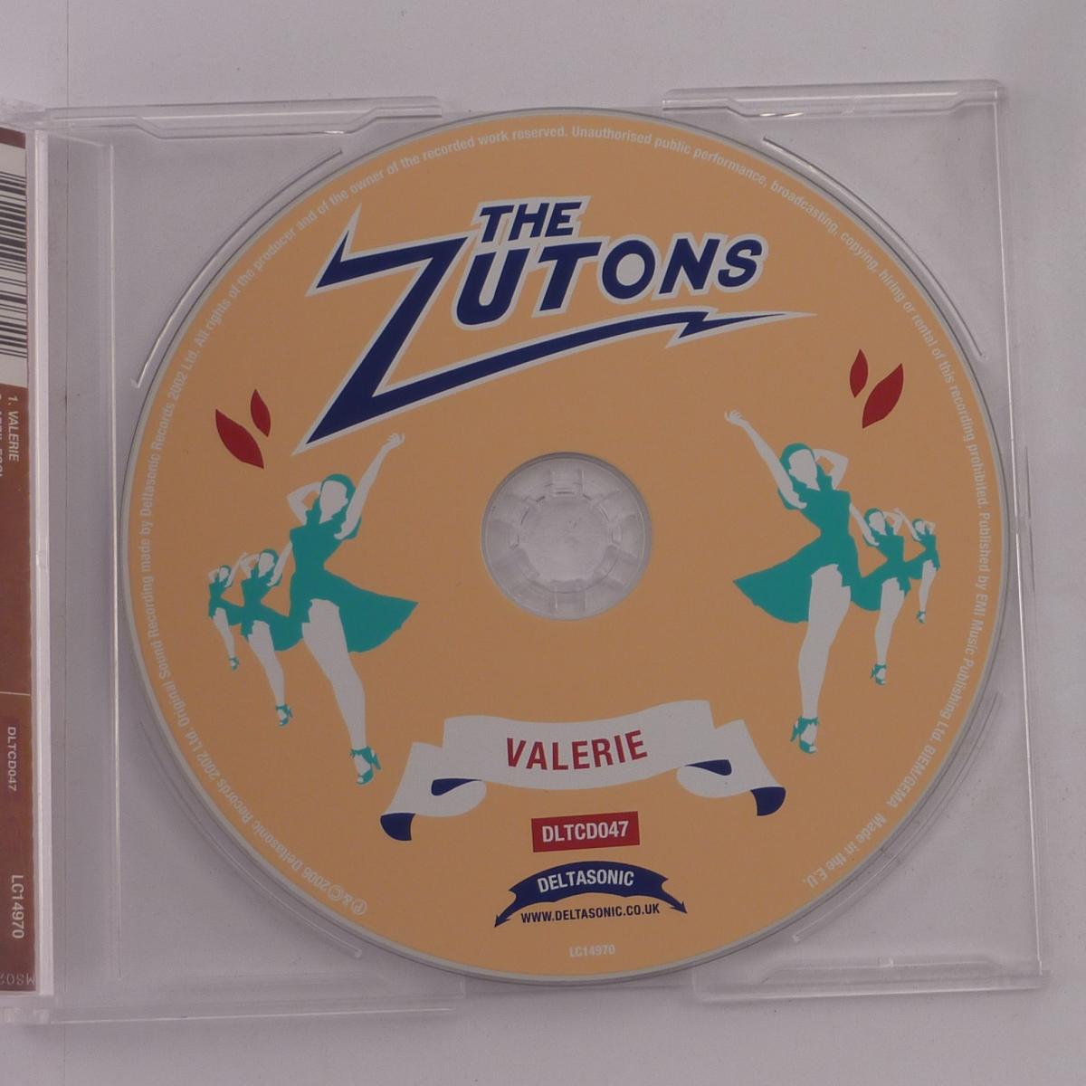 The Zutons Valerie CD Single