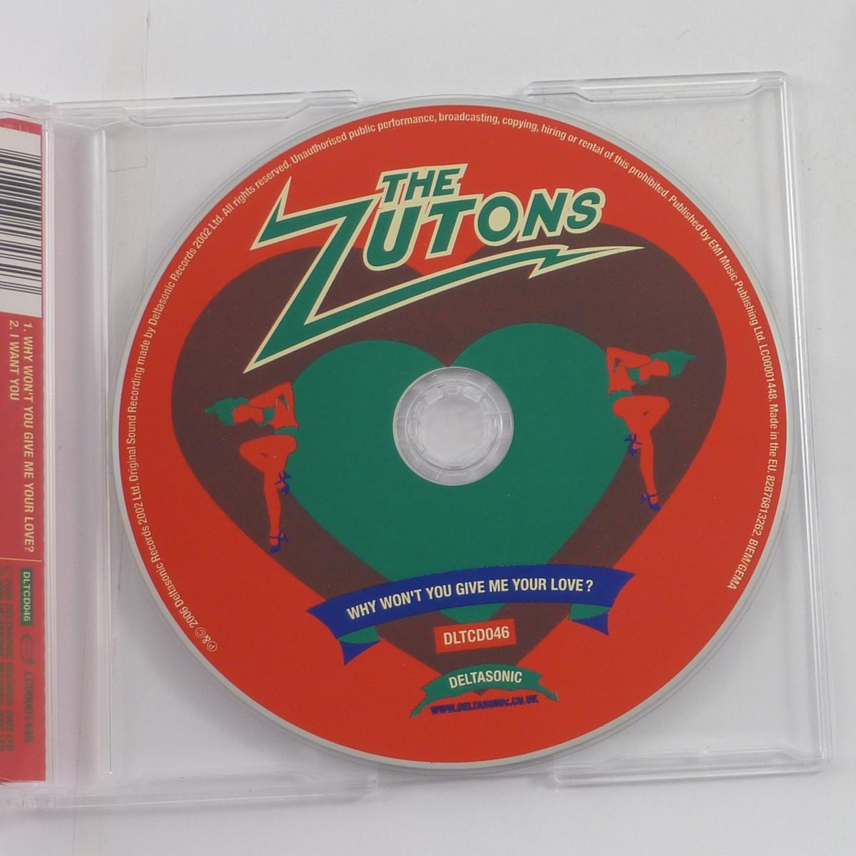 The Zutons Why Won`t You Give Me Your Love? CD Single