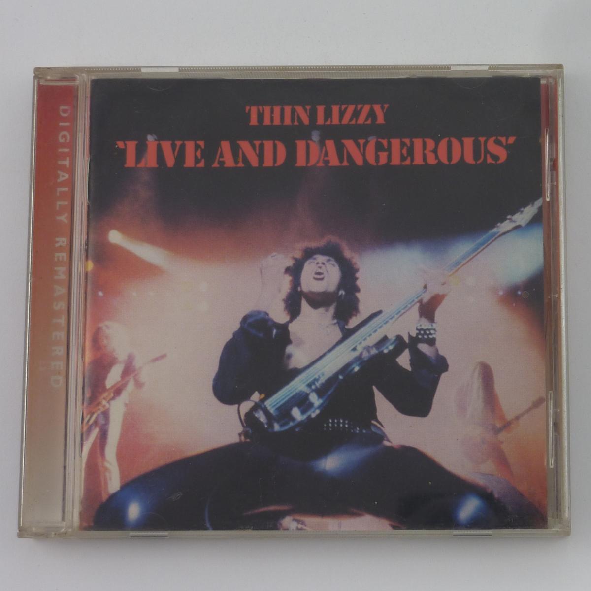 Thin Lizzy Live And Dangerous CD Album Reissue Remastered