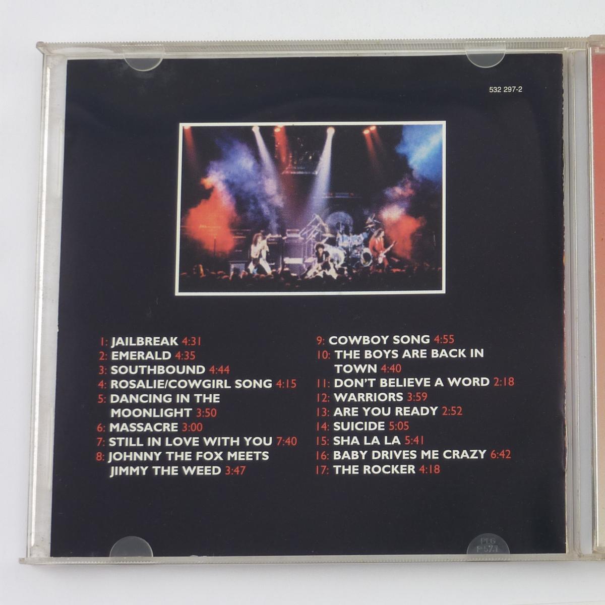 Thin Lizzy Live And Dangerous CD Album Reissue Remastered