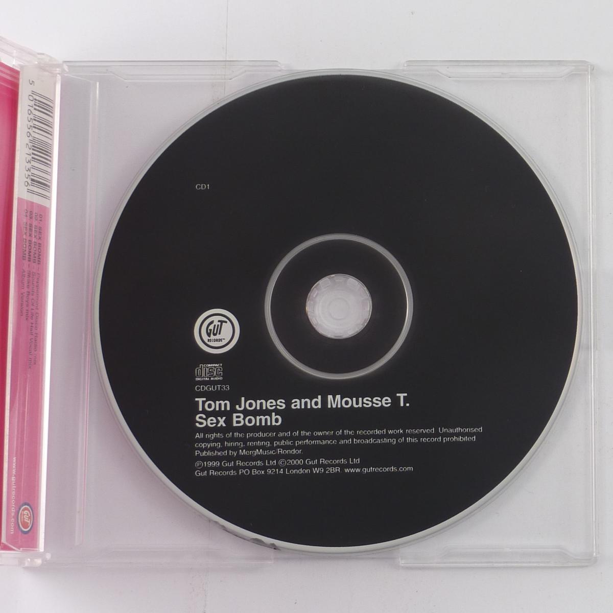 Tom Jones And Mousse T. Sex Bomb CD Single CD1