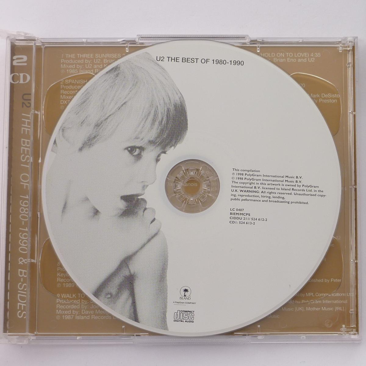 U2 The Best Of 1980-1990 & B-Sides 2 × CD Compilation Remastered Special Edition