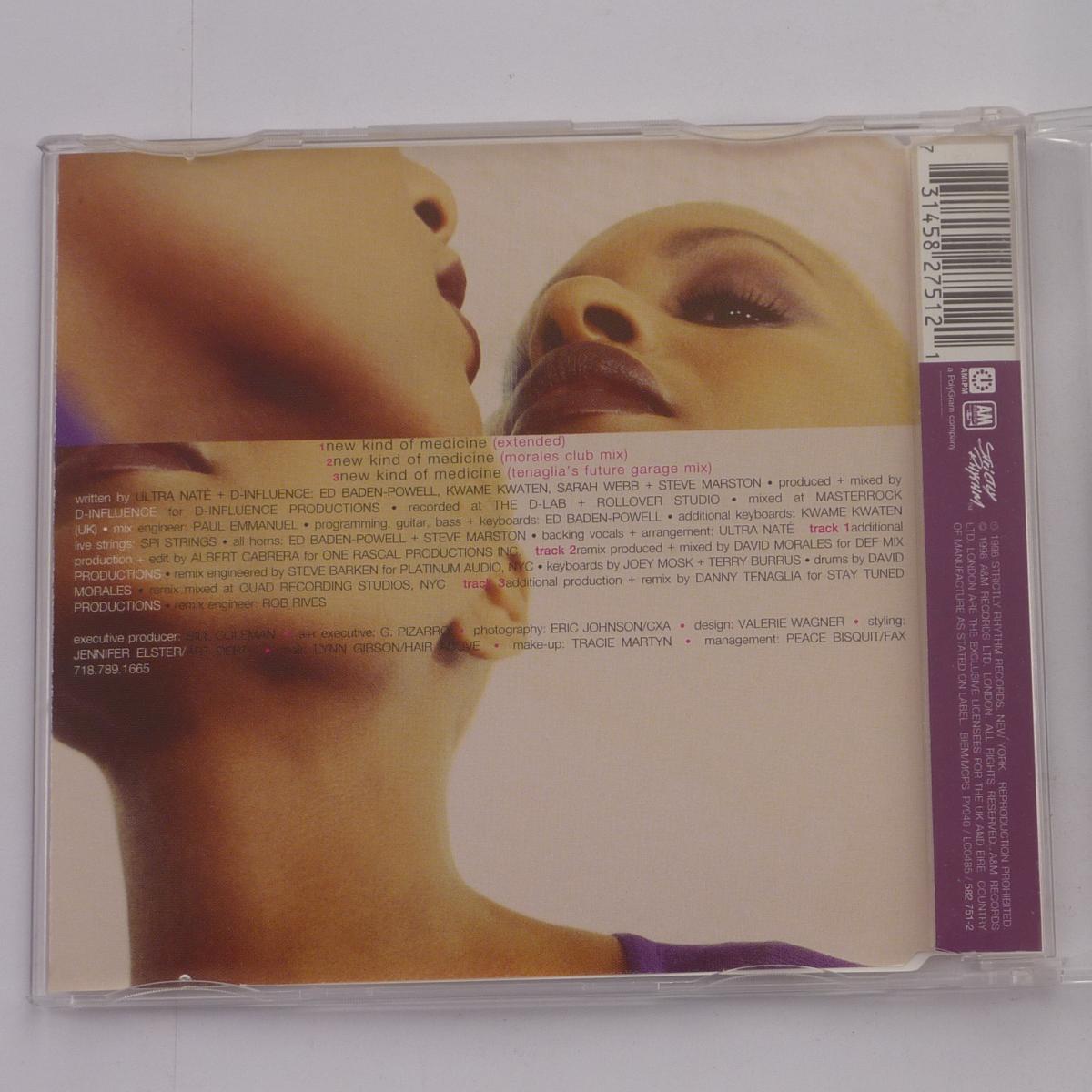 Ultra Naté New Kind Of Medicine (Remixes) CD Single