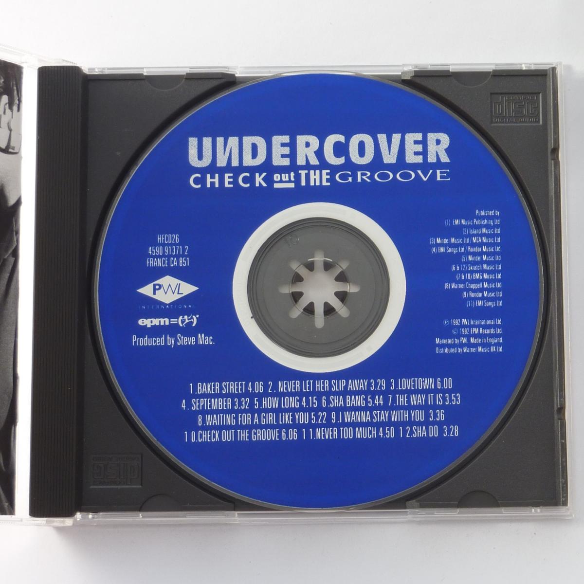 Undercover Check Out The Groove CD Album
