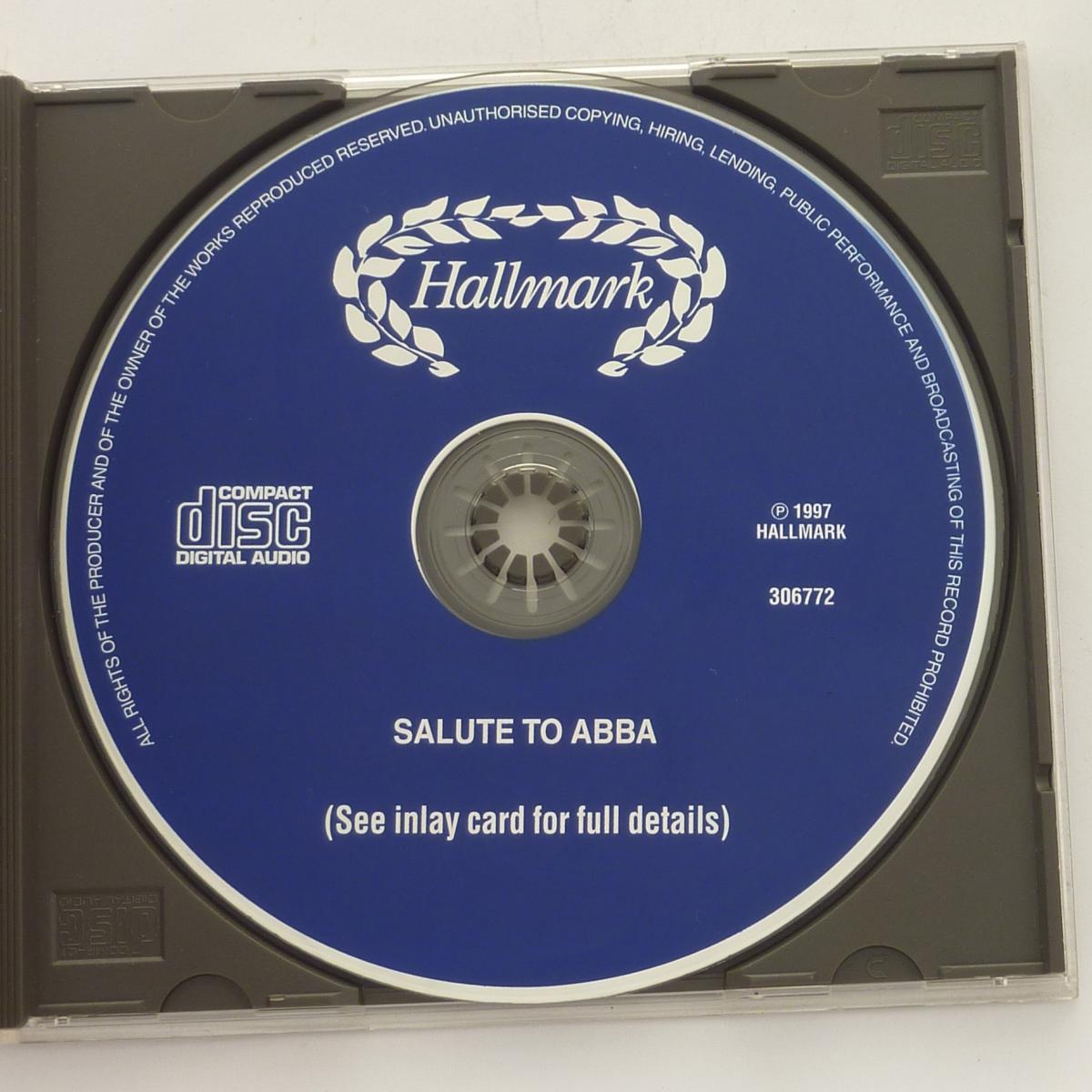 Unknown Artist Salute To ABBA CD Compilation