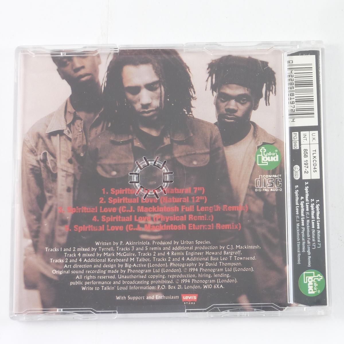 Urban Species Spiritual Love CD Single