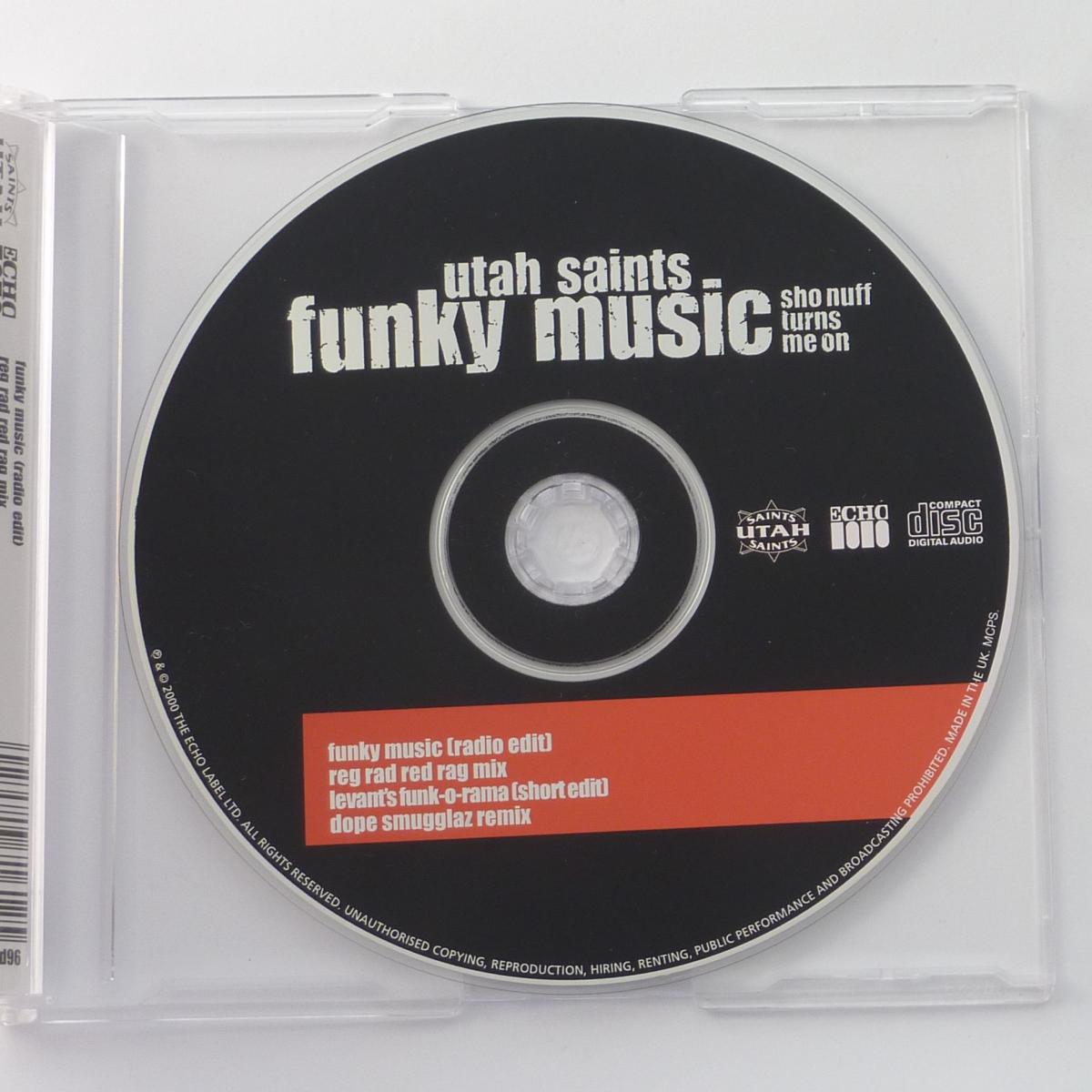 Utah Saints Funky Music CD Single CD1