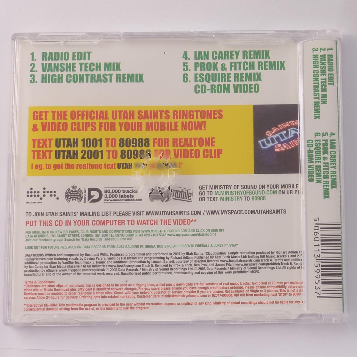 Utah Saints Something Good '08 CD Single Enhanced CD2