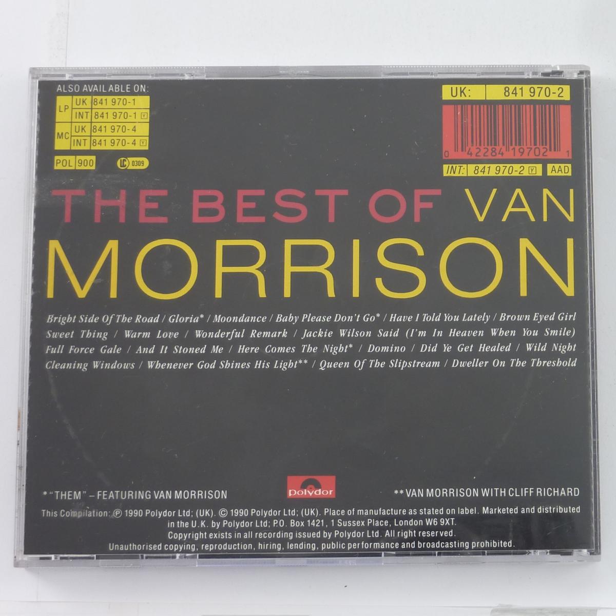 Van Morrison The Best Of Van Morrison CD Compilation Stereo