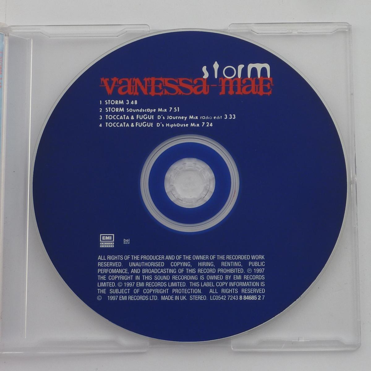 Vanessa-Mae Storm CD Maxi-Single