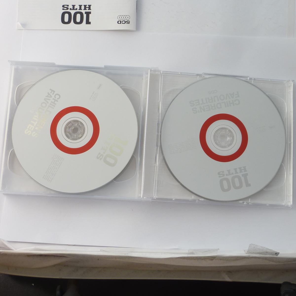 Various 100 Hits Children's Favourites 5 × CD Compilation