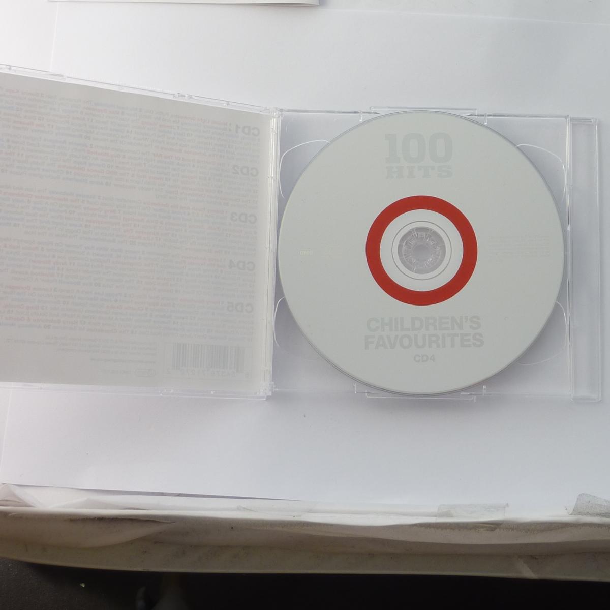 Various 100 Hits Children's Favourites 5 × CD Compilation