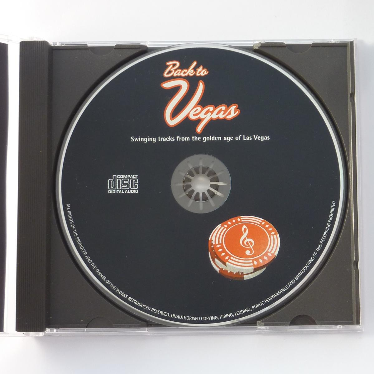 Various Back To Vegas CD Album Compilation
