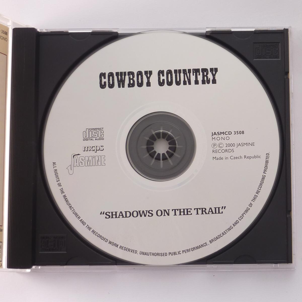 Various Cowboy Country: Shadows On The Trail CD Compilation