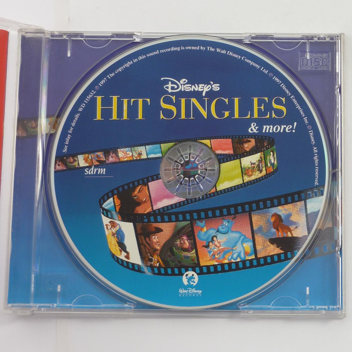 Various Disney's Hit Singles & more! CD Compilation