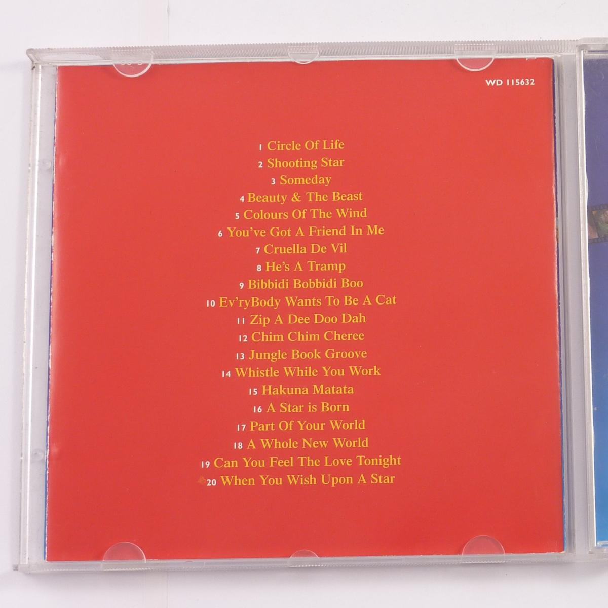 Various Disney's Hit Singles & more! CD Compilation