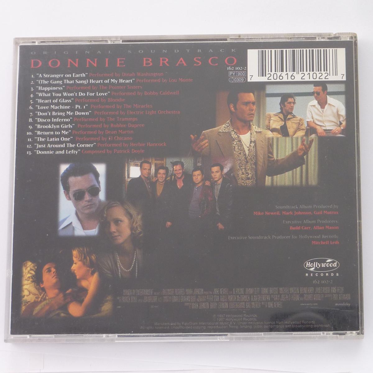 Various Donnie Brasco (Original Soundtrack) CD Compilation