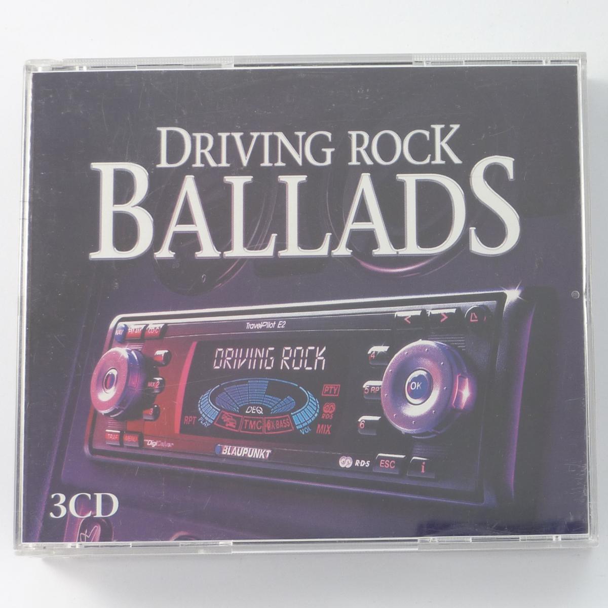 Various Driving Rock Ballads 3 × CD Album Compilation Stereo