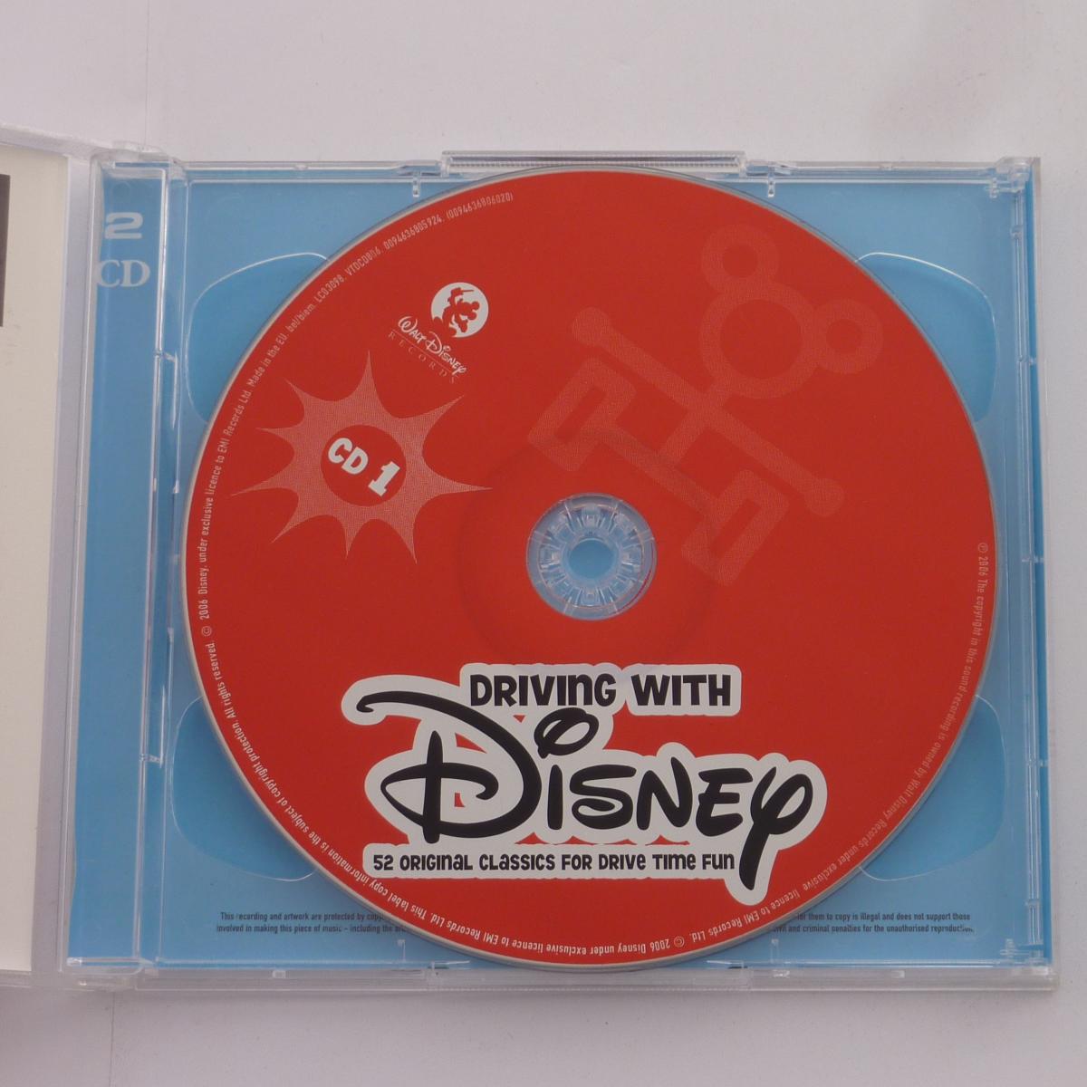 Various Driving With Disney 2 × CD Compilation