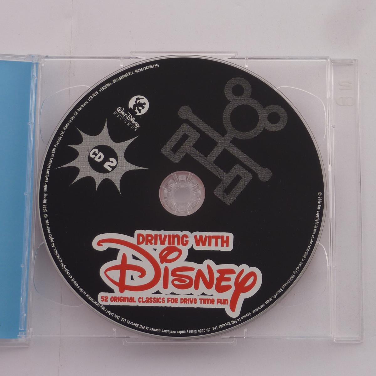 Various Driving With Disney 2 × CD Compilation