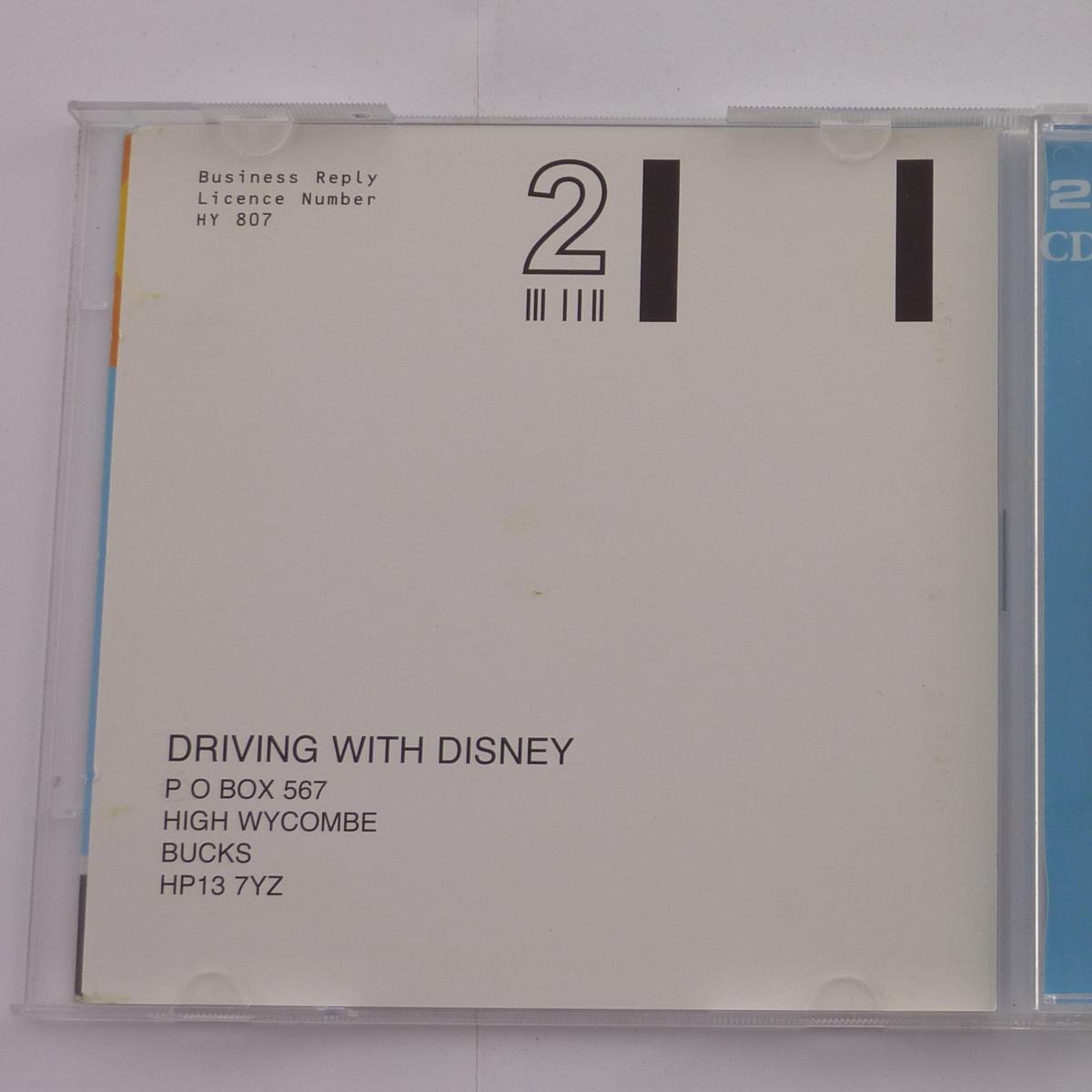 Various Driving With Disney 2 × CD Compilation