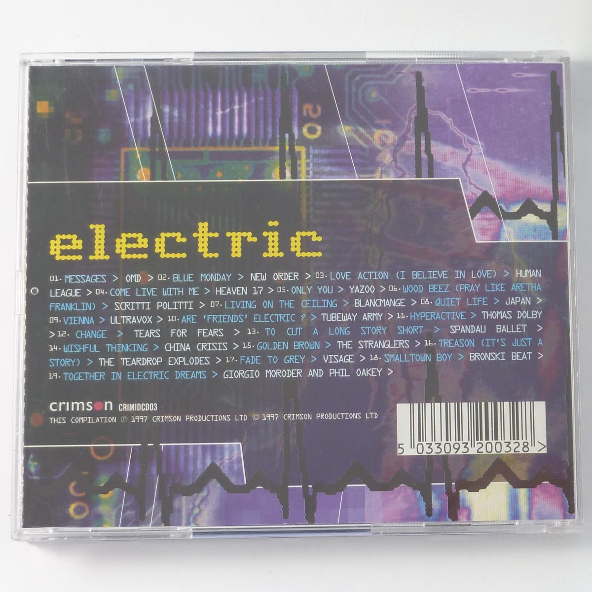 Various Electric (High Voltage Hits From The 80's) CD Compilation