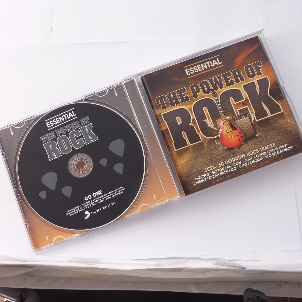 Various Essential - The Power Of Rock 3 × CD Compilation