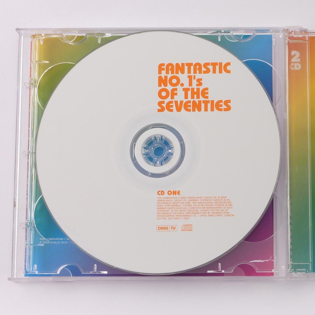 Various Fantastic No. 1's Of The Seventies 2 × CD Compilation
