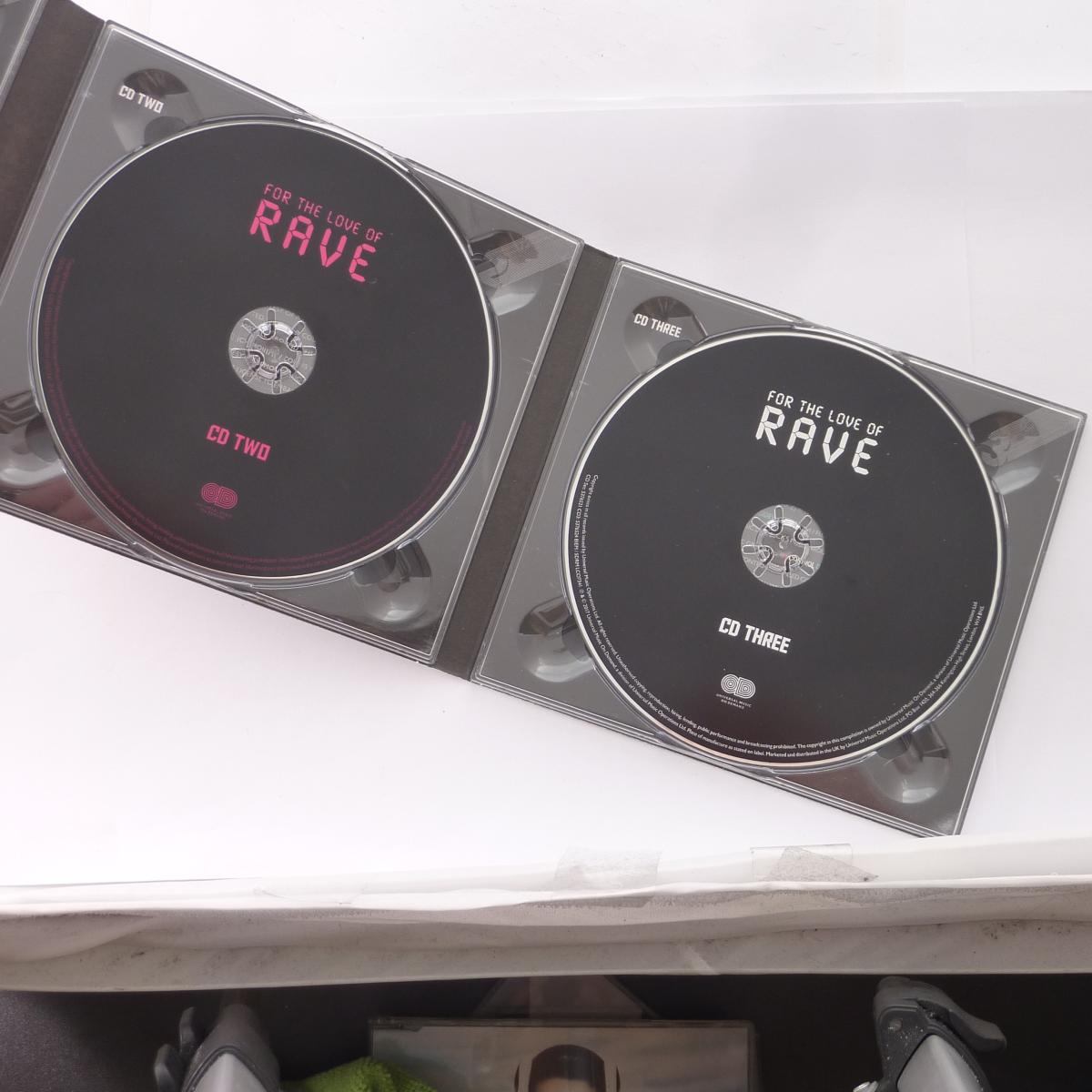 Various For The Love Of Rave 3 × CD Compilation Mixed