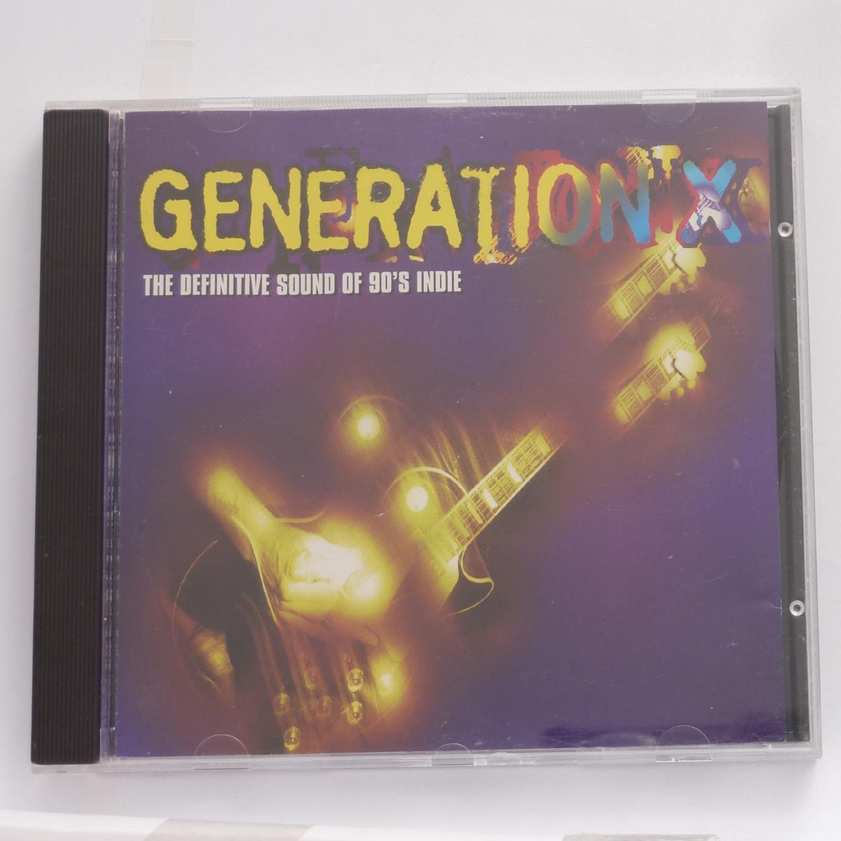 Various Generation X - The Definitive Sound Of 90's Indie 3 × CD Compilation Box Set