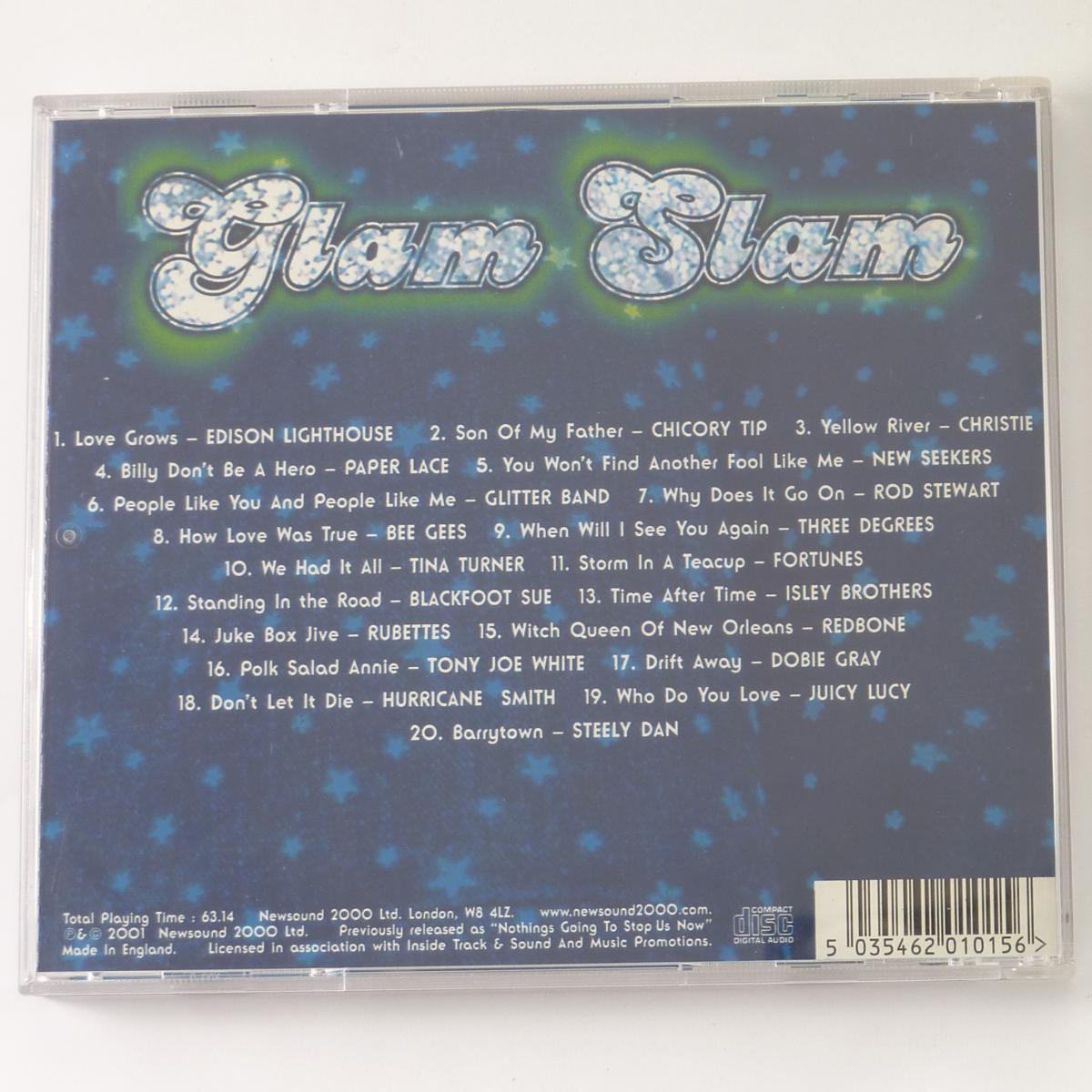 Various Glam Slam CD Compilation Reissue