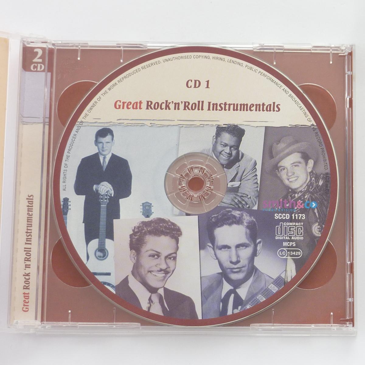 Various Great Rock'n'Roll Instrumentals - The Original Rock 'n' Roll Recordings 1950-1960 2 × CD Compilation