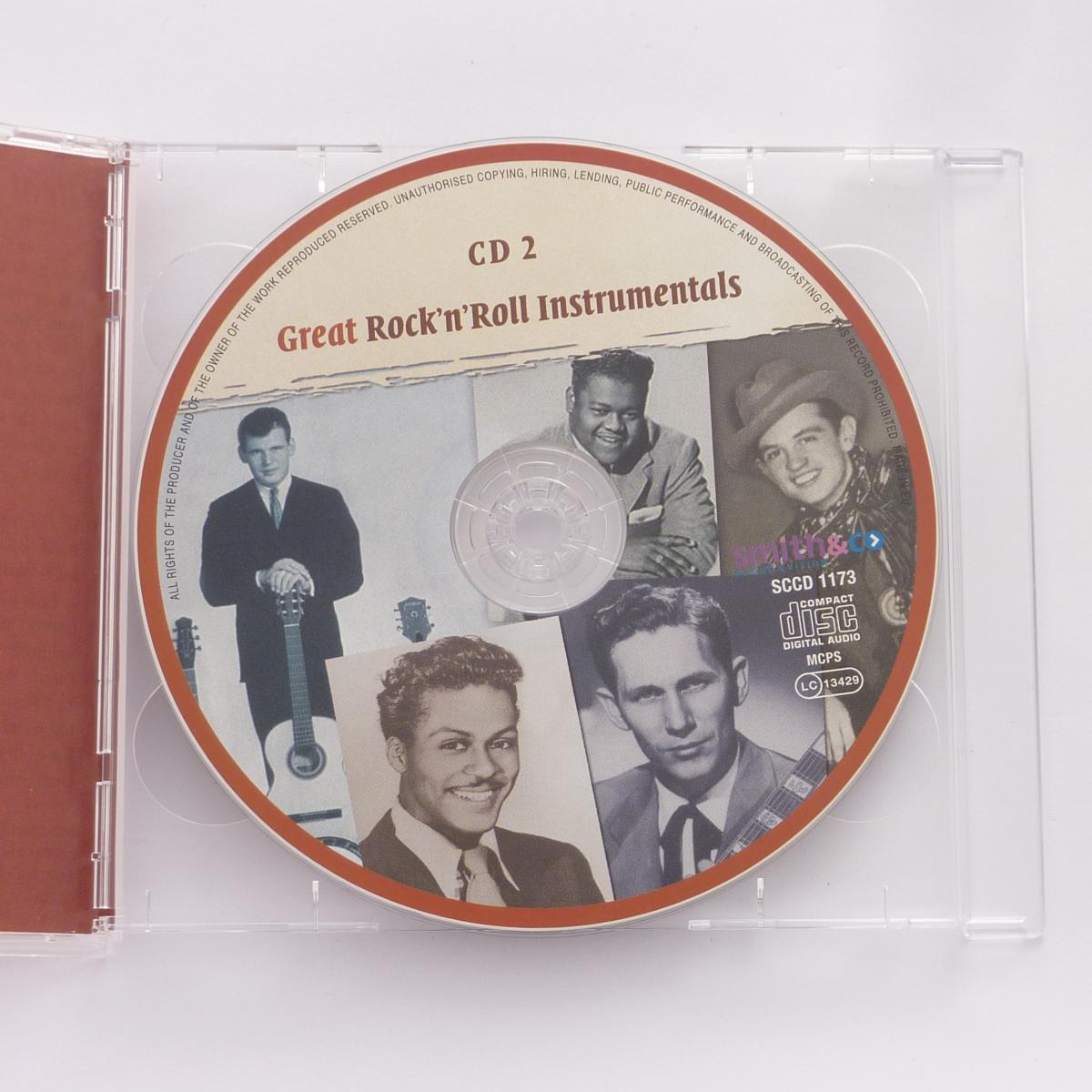 Various Great Rock'n'Roll Instrumentals - The Original Rock 'n' Roll Recordings 1950-1960 2 × CD Compilation