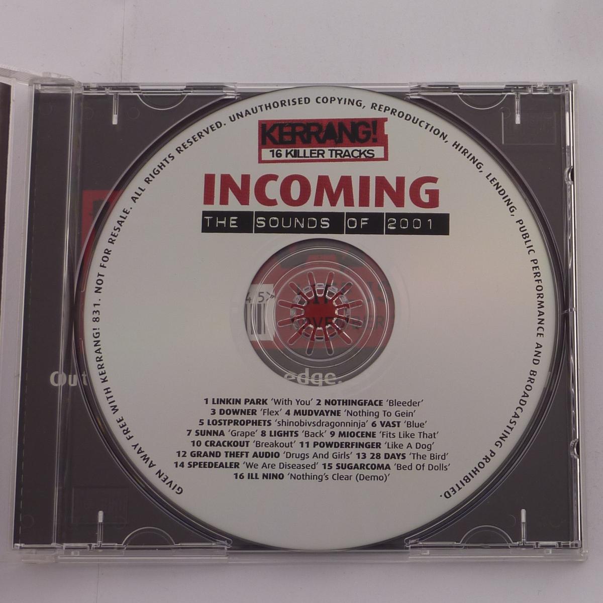 Various Incoming - The Sounds Of 2001 CD Compilation Sampler