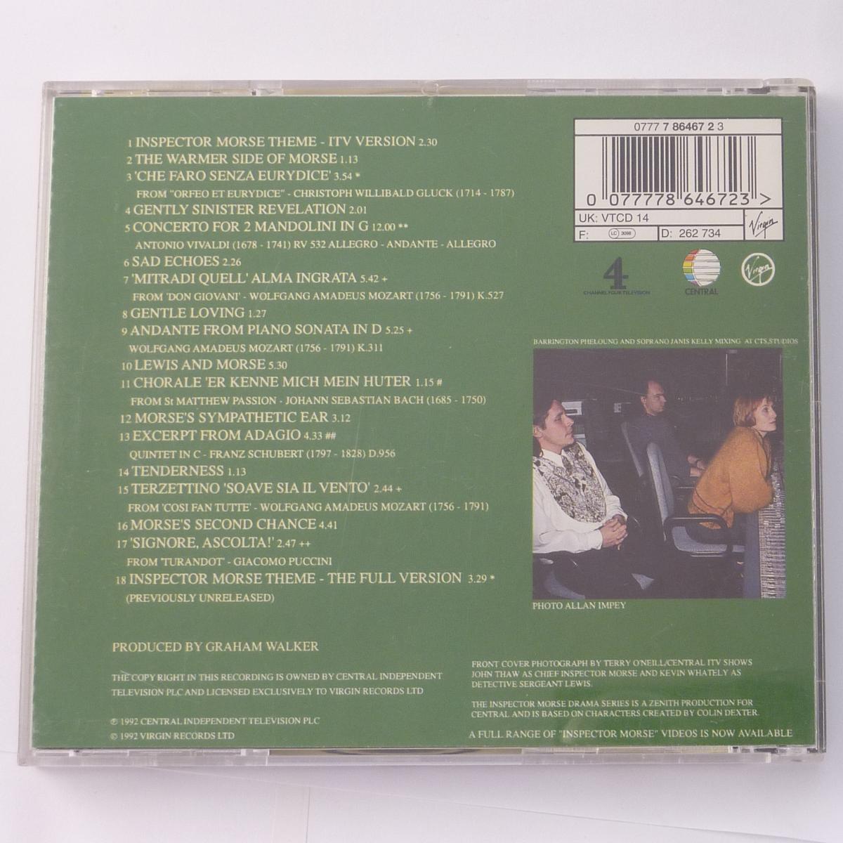 Various Inspector Morse Volume 2 CD Album