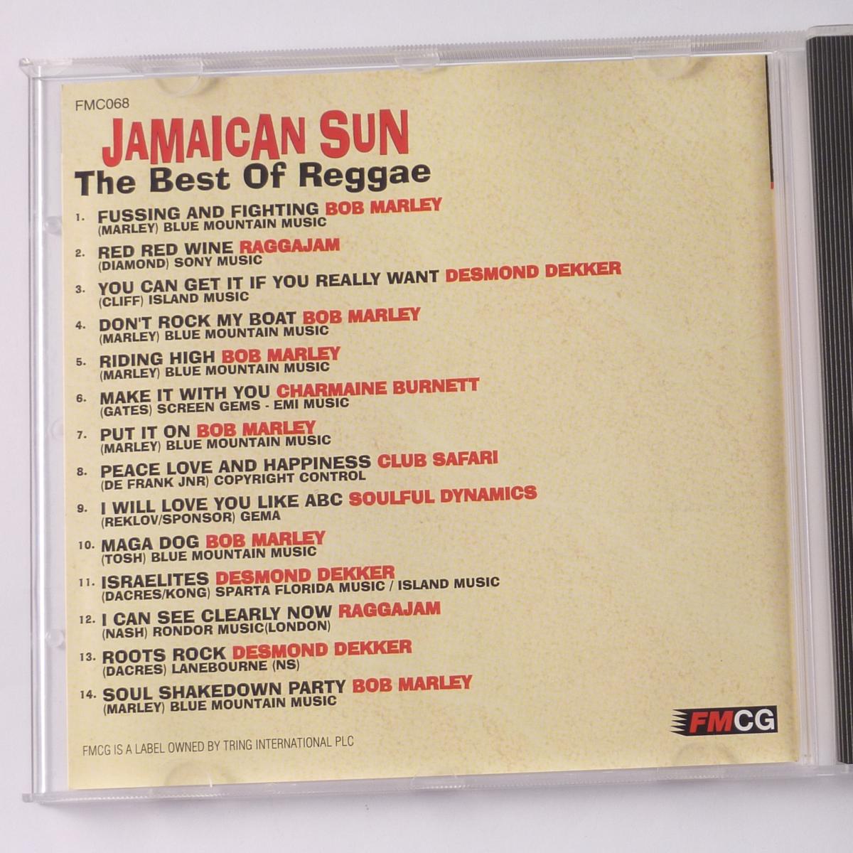 Various Jamaican Sun - The Best Of Reggae CD Compilation