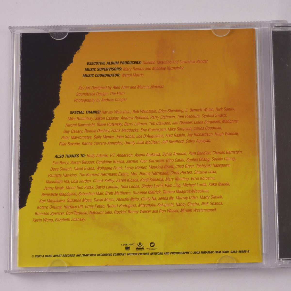 Various Kill Bill Vol. 1 (Original Soundtrack) CD Album Enhanced