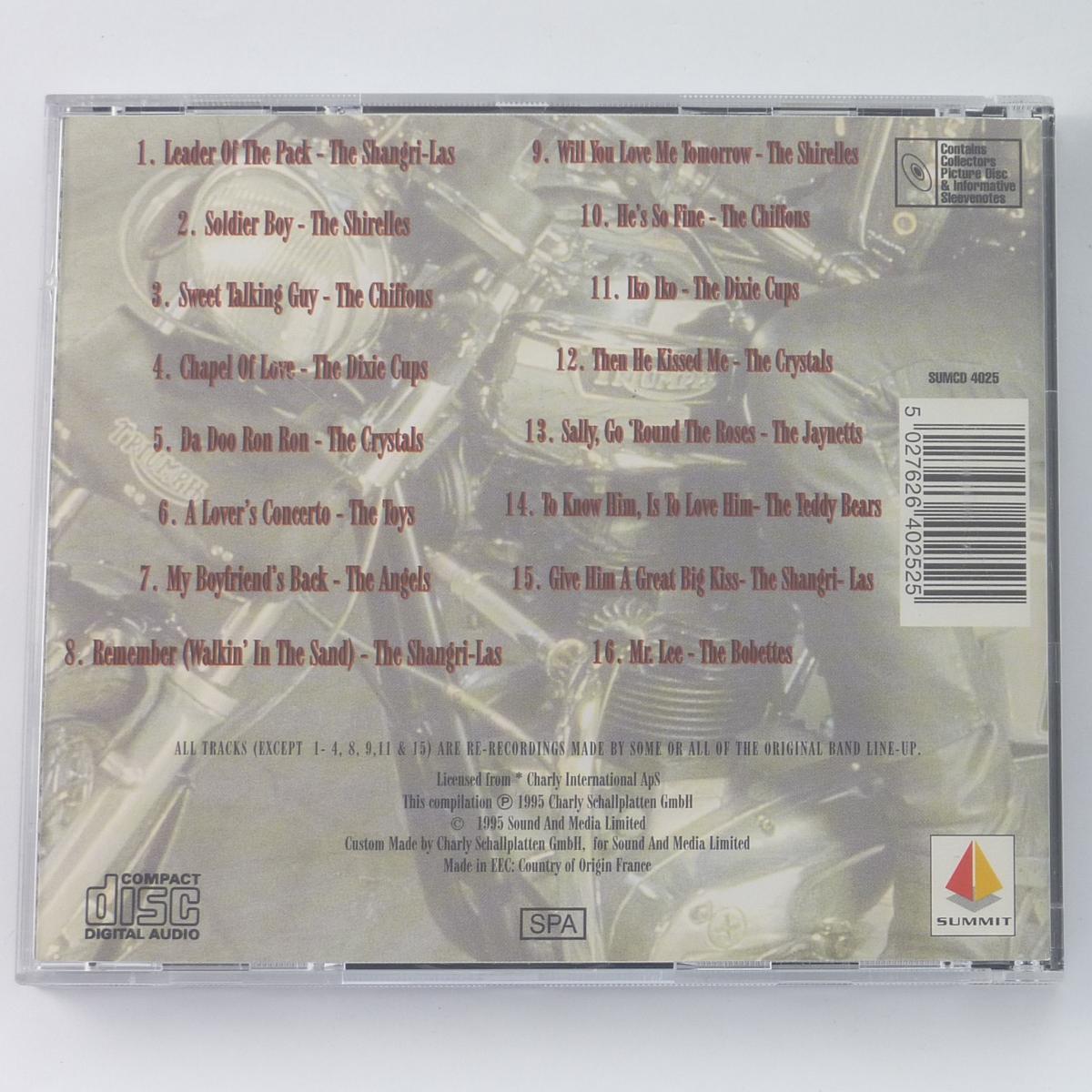 Various Leader Of The Pack Girl Group Greats CD Compilation