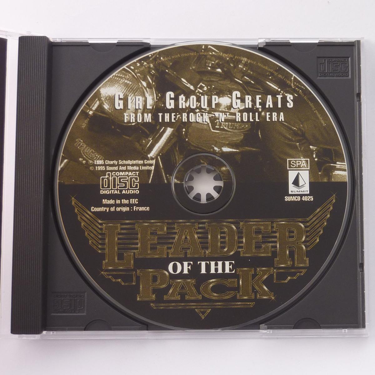 Various Leader Of The Pack Girl Group Greats CD Compilation