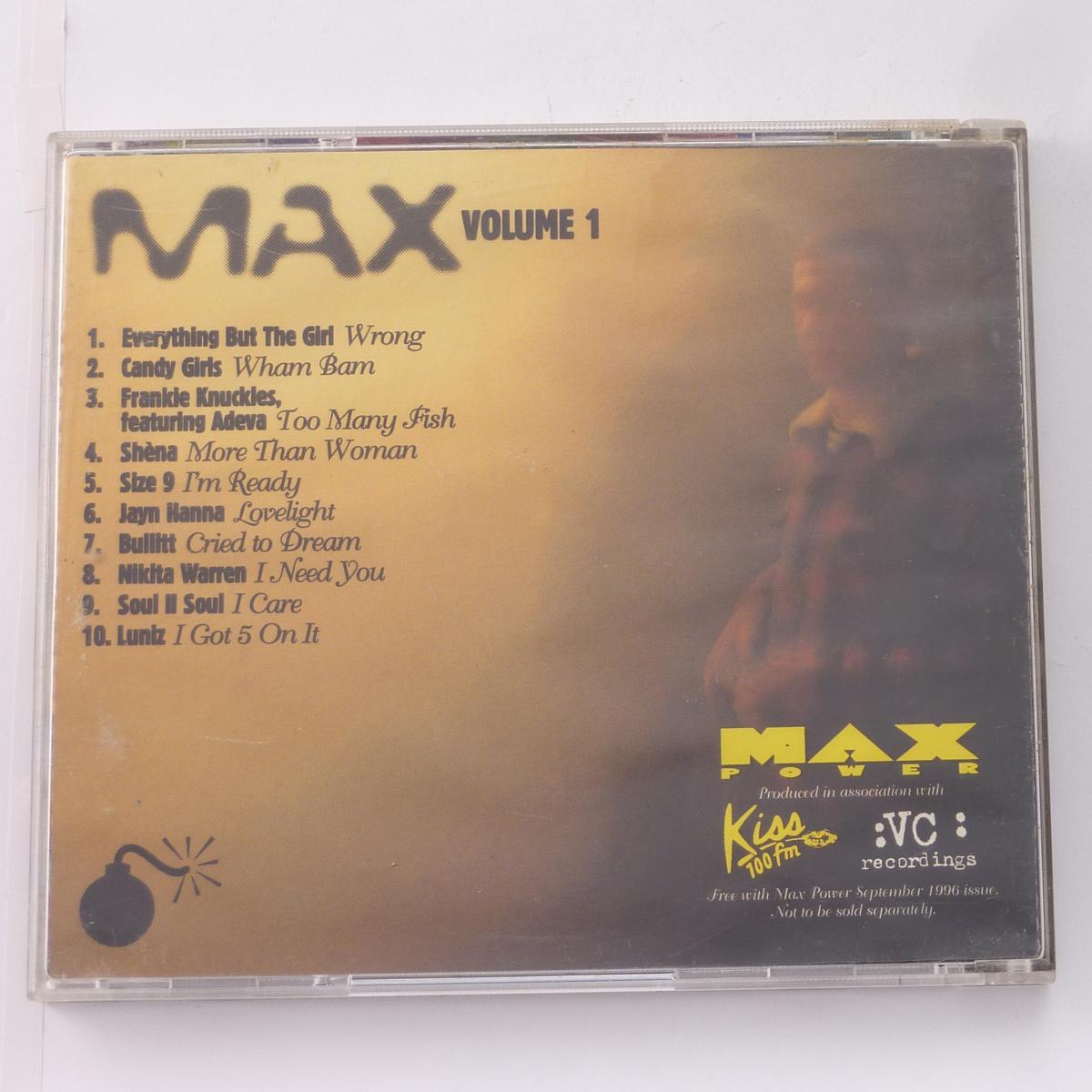 Various Max Volume 1 CD Compilation