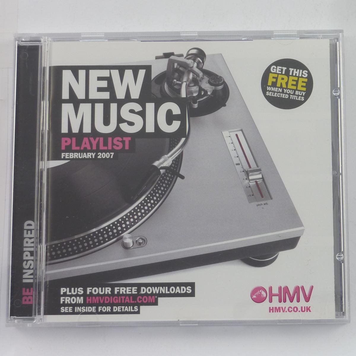 Various New Music Playlist February 2007 CD Compilation Sampler