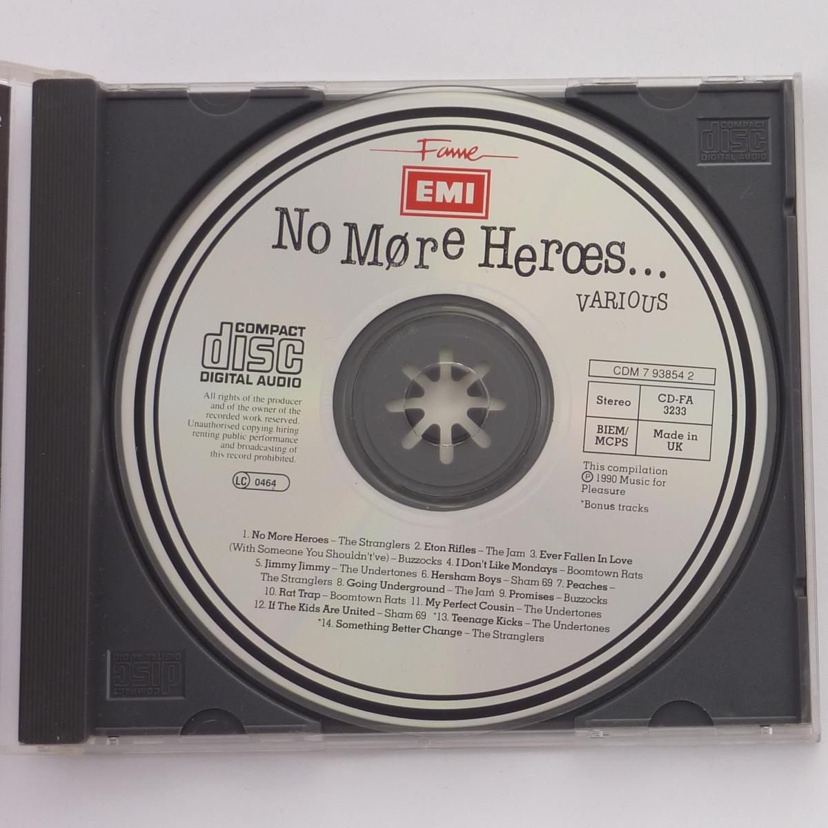 Various No More Heroes CD Compilation