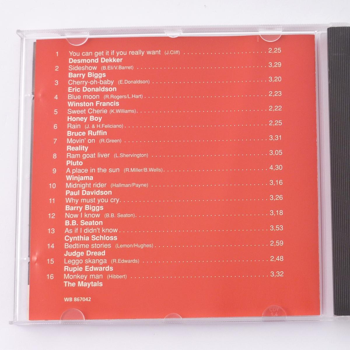 Various Reggae Hits CD Compilation