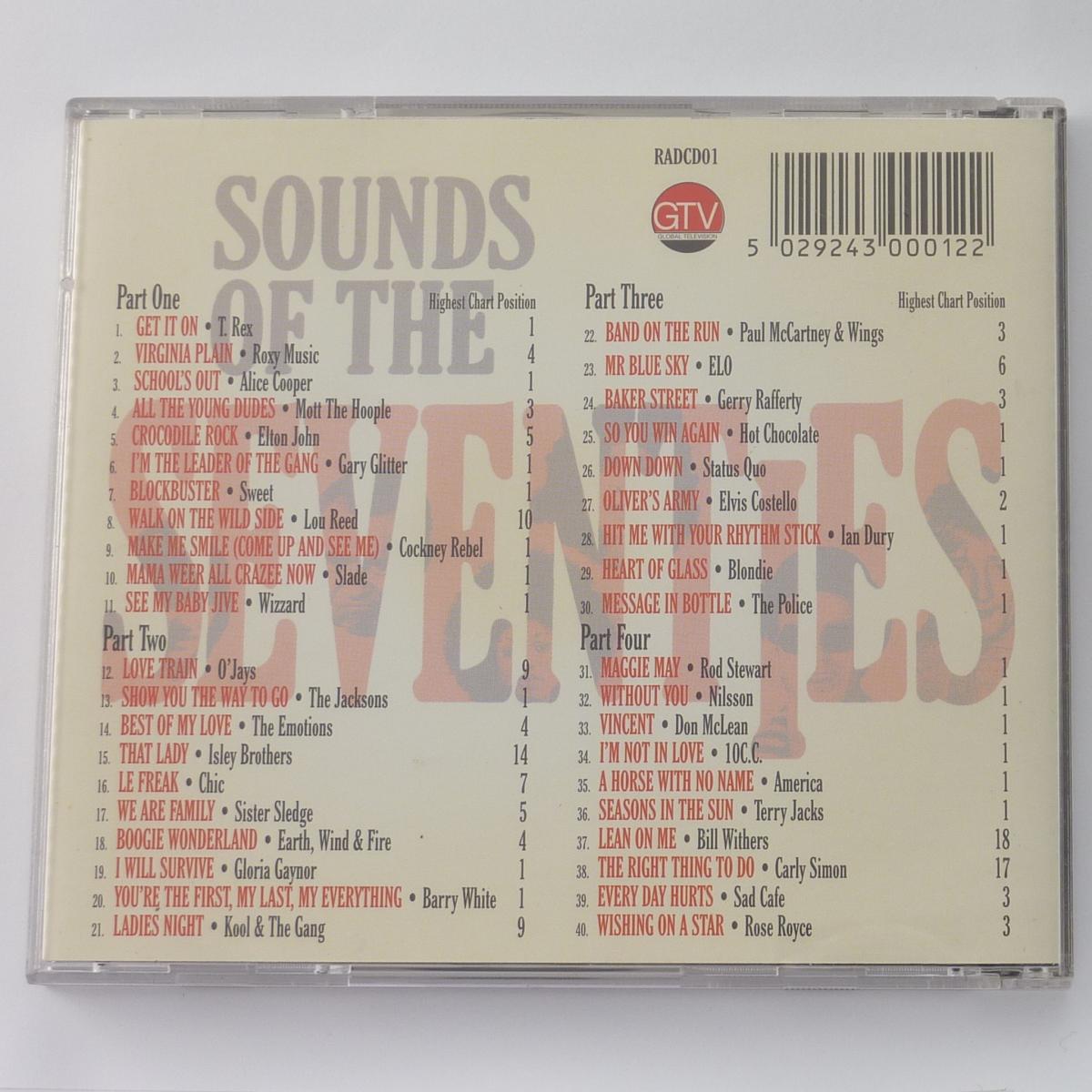 Various Sounds Of The Seventies CD Compilation