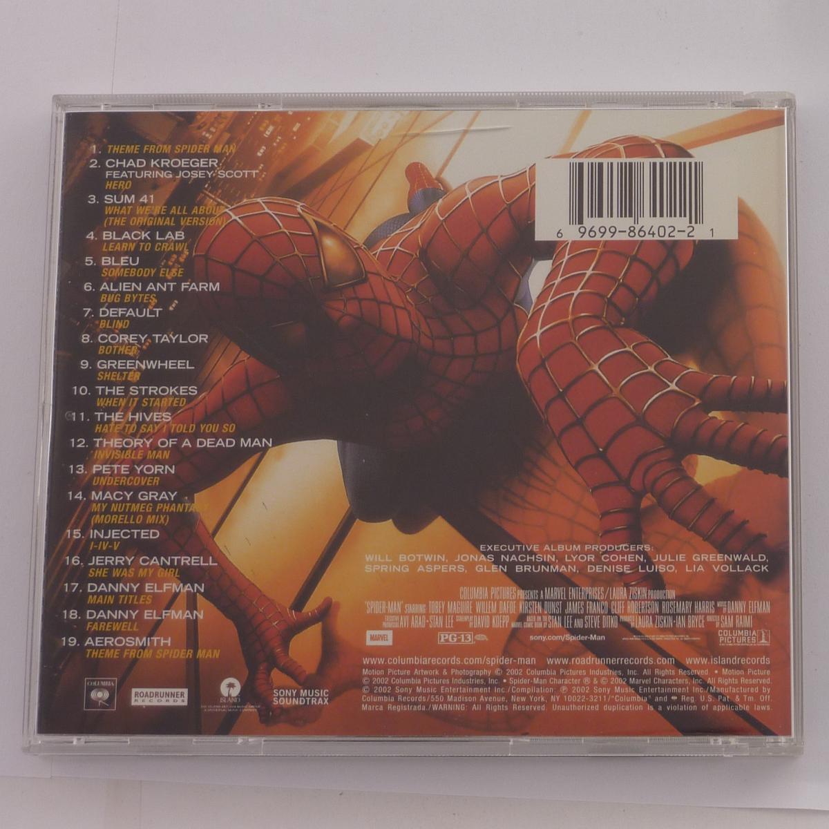 Various Spider-Man (Music From And Inspired By) CD Compilation Limited Edition